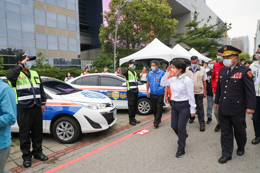 警察&保全一起守護台中市治安誓師大會