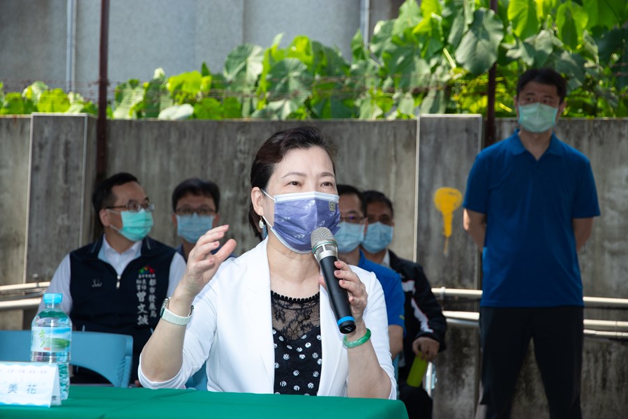 經濟部長王美花致詞