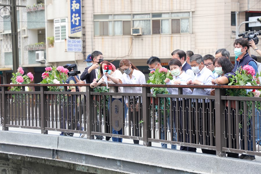 綠川水環境改善計畫(興大園道亮點河岸計畫)啟用典禮