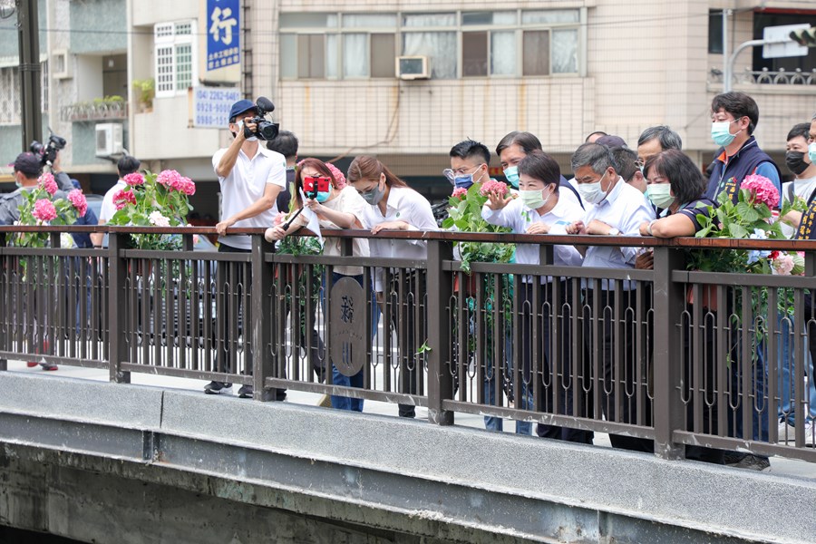 綠川水環境改善計畫(興大園道亮點河岸計畫)啟用典禮