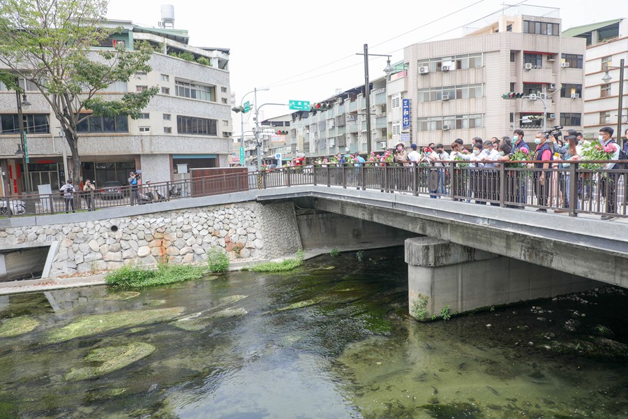 綠川水環境改善計畫(興大園道亮點河岸計畫)啟用典禮