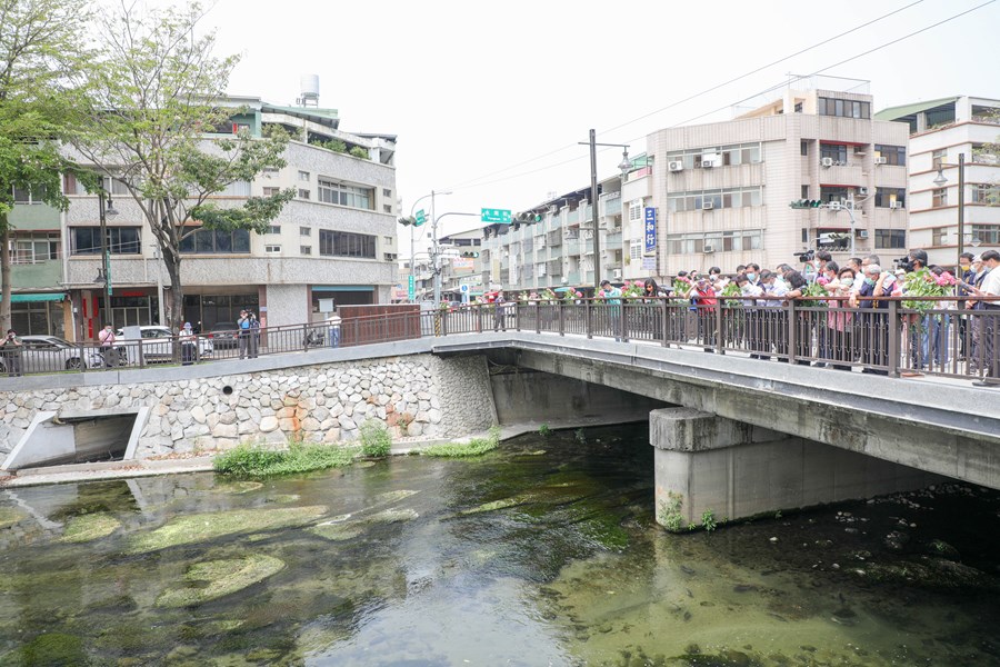 綠川水環境改善計畫(興大園道亮點河岸計畫)啟用典禮