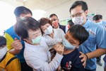 市長與坪林國小學生互動