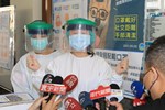 確保學生安心會考 盧市長視察試場校園防疫 (4)