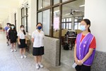 確保學生安心會考 盧市長視察試場校園防疫 (17)
