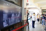 確保學生安心會考 盧市長視察試場校園防疫 (27)
