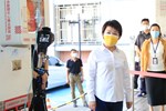 確保學生安心會考 盧市長視察試場校園防疫 (29)