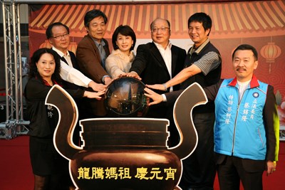「2012臺中媽祖國際觀光文化節系列活動-龍騰媽祖元宵團圓夜 」記者會