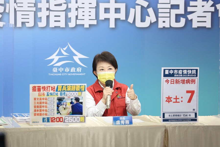 台中市流行疫情指揮中心線上記者會 (4)