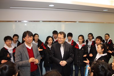 韓國世界展望會兒童合唱團拜會