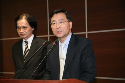 蔡副市長說明大里區土地受污染事件