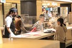 父親節檔期百貨美食街防疫視察