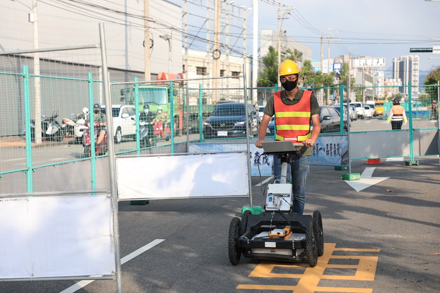 文心南路道路封閉及檢測視察