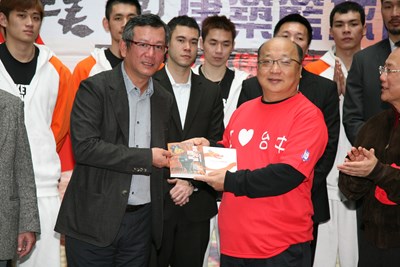 SBL超級籃球聯賽--市府與璞園籃球隊冠名簽約儀式與記者會