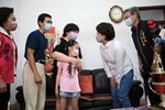 向東京帕運台中桌球選手林姿妤家人致意