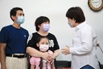 向東京帕運台中桌球選手林姿妤家人致意