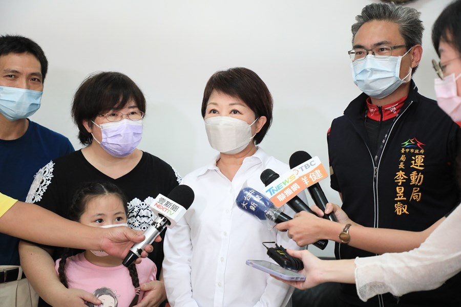 向東京帕運台中桌球選手林姿妤家人致意