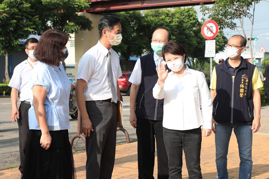 視察110學年度第1學期學校開學日校園防疫措施