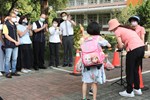 視察110學年度第1學期學校開學日校園防疫措施