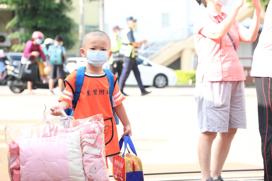 視察110學年度第1學期學校開學日校園防疫措施