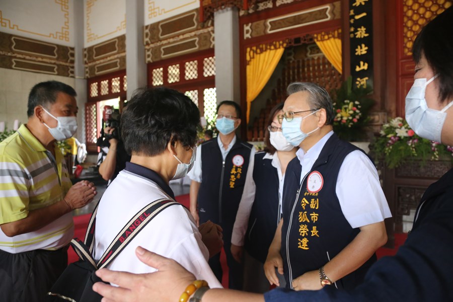 台中市各界110年秋祭國殤典禮暨故袁淳修烈世入祀安位典禮(北區)