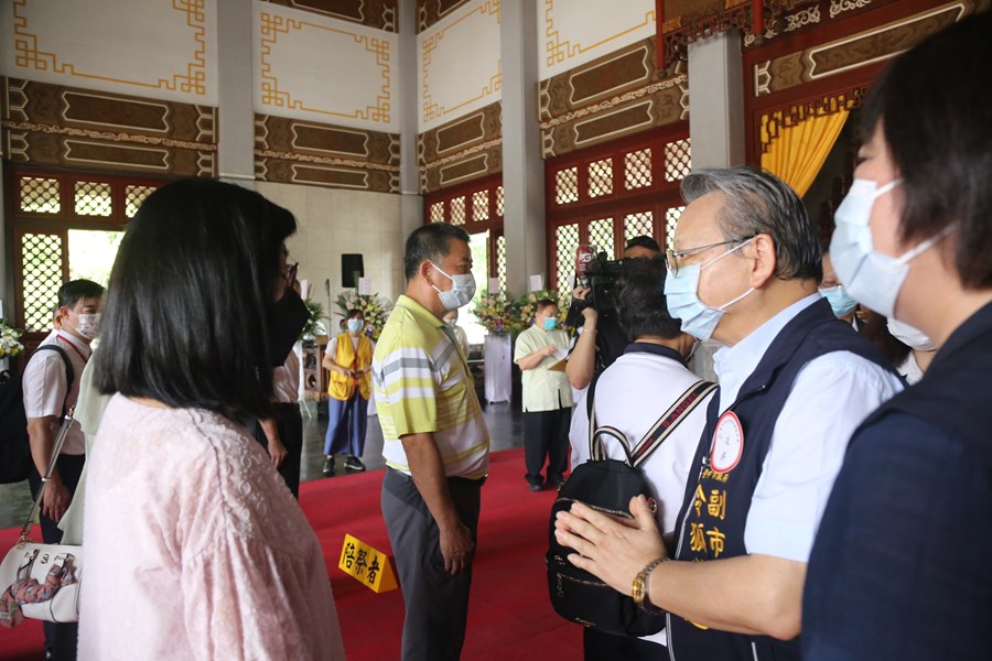 台中市各界110年秋祭國殤典禮暨故袁淳修烈世入祀安位典禮(北區)