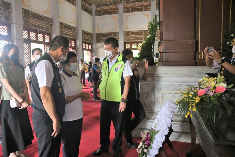 台中市各界110年秋祭國殤典禮暨故袁淳修烈世入祀安位典禮(北區)