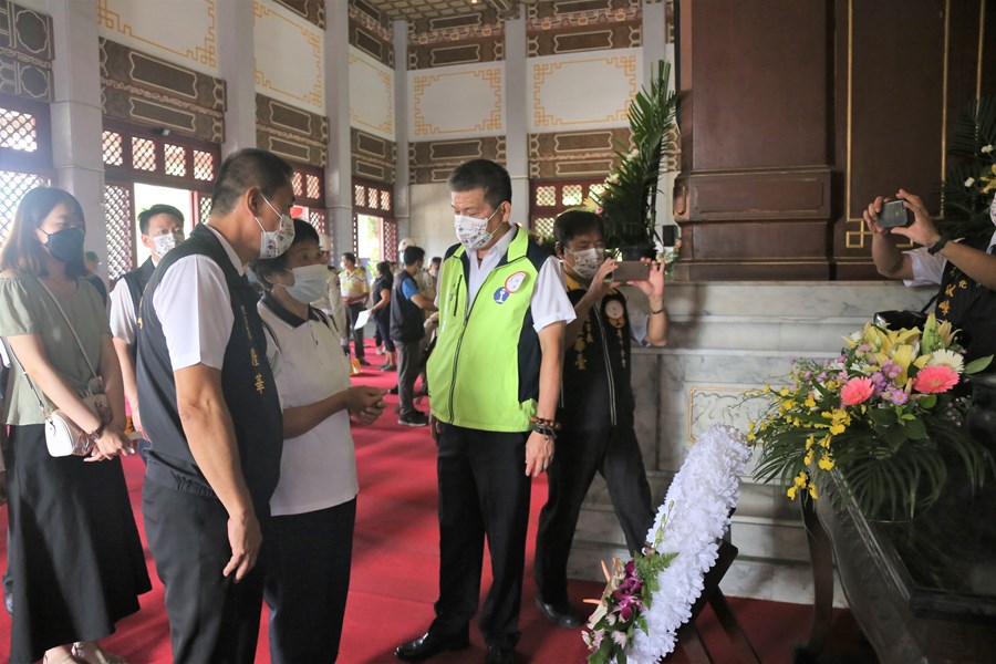 台中市各界110年秋祭國殤典禮暨故袁淳修烈世入祀安位典禮(北區)