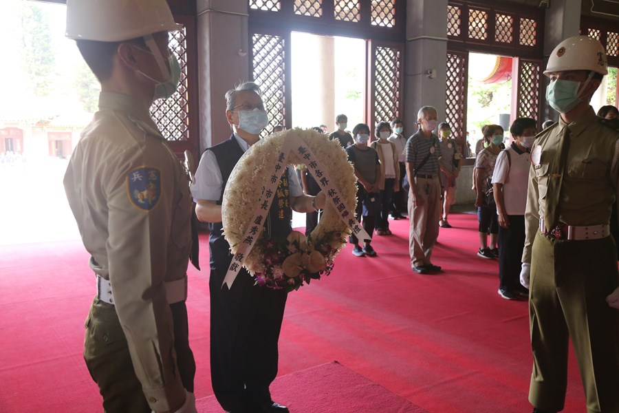 台中市各界110年秋祭國殤典禮暨故袁淳修烈世入祀安位典禮(北區)