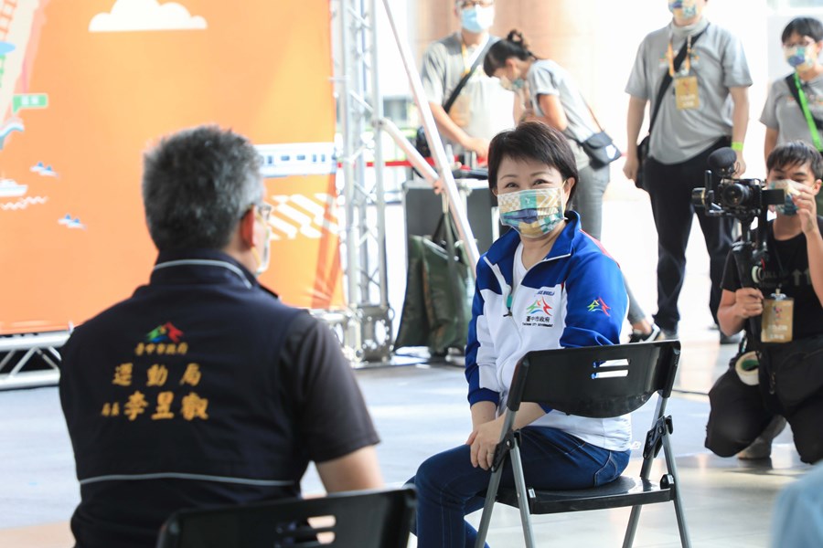 110年全國運動會聖火傳遞-臺中站