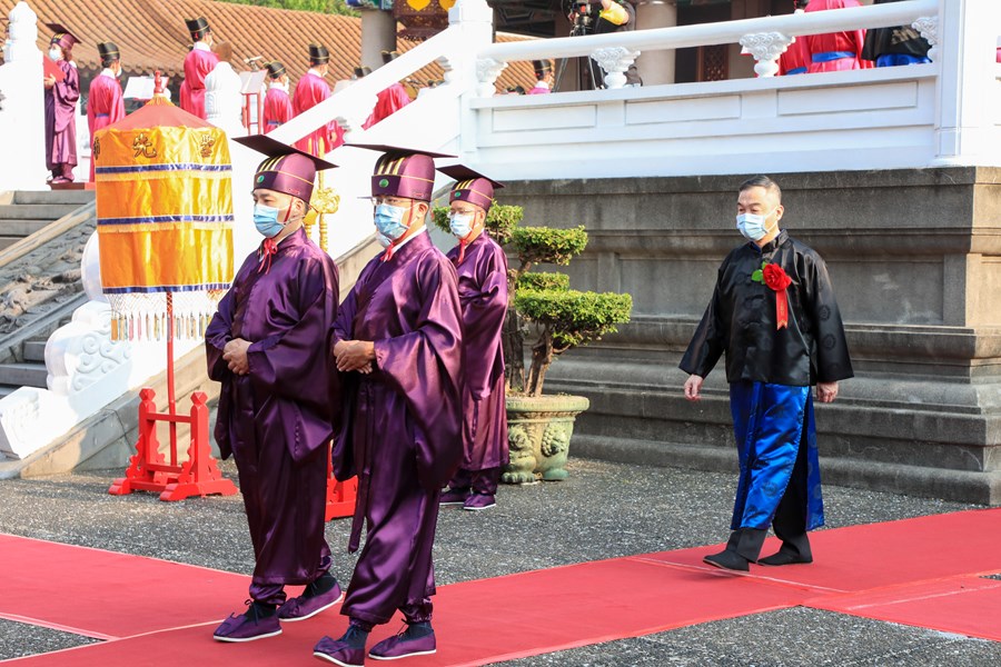 台中市各界紀念大成至聖先師孔子誕辰2571週年釋奠典禮