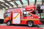 國雄建設股份有限公司捐贈消防局排煙車及救災裝備儀式