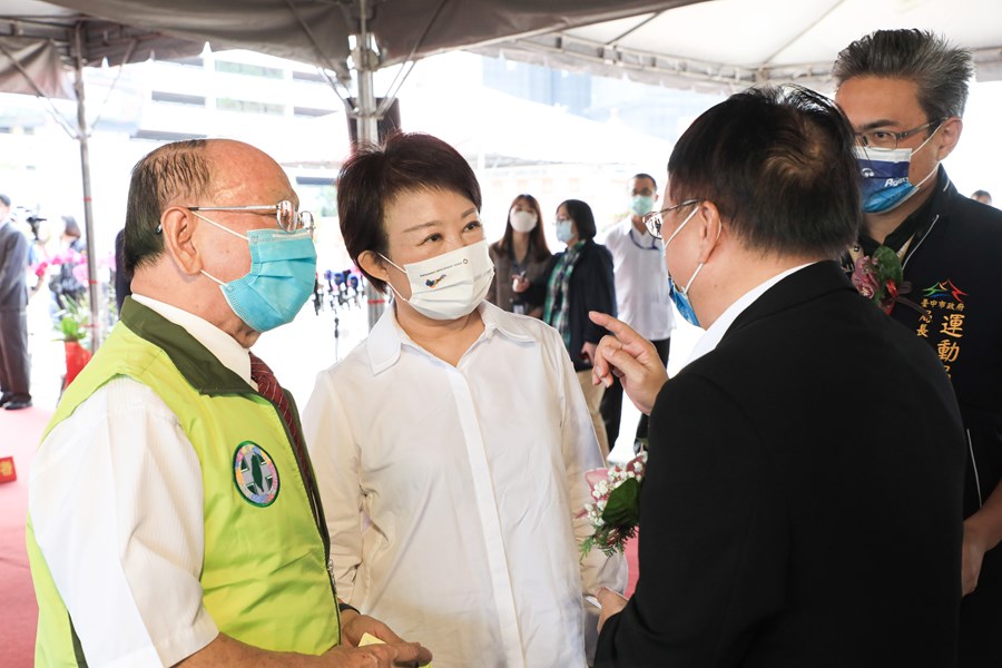 台中洲際棒球場園區娛樂商城開工動土典禮