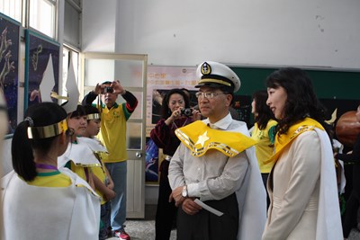 廣達游於藝與大仁國小同遊KAGAYA星空啟航儀式