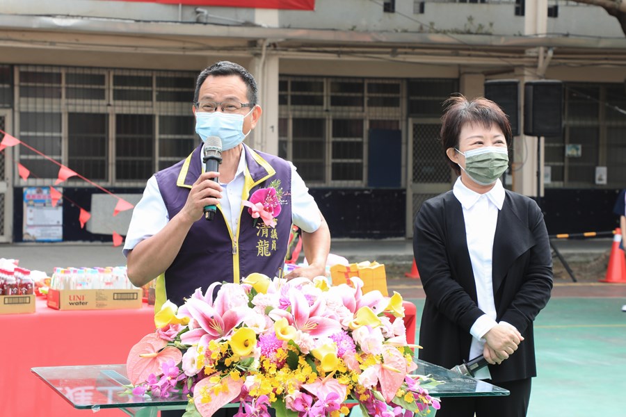 豐原區南陽國小和平樓拆除重建工程動土典禮