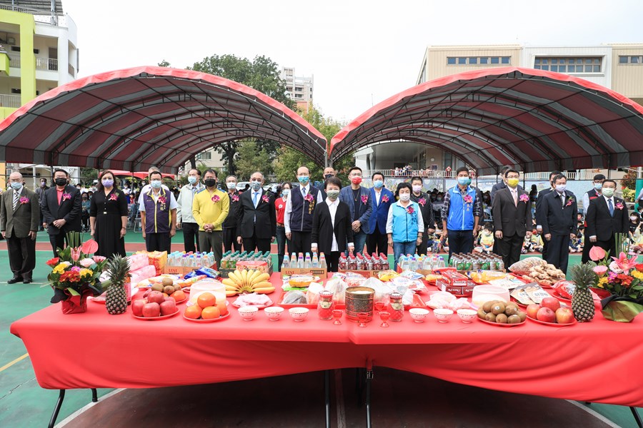 豐原區南陽國小和平樓拆除重建工程動土典禮