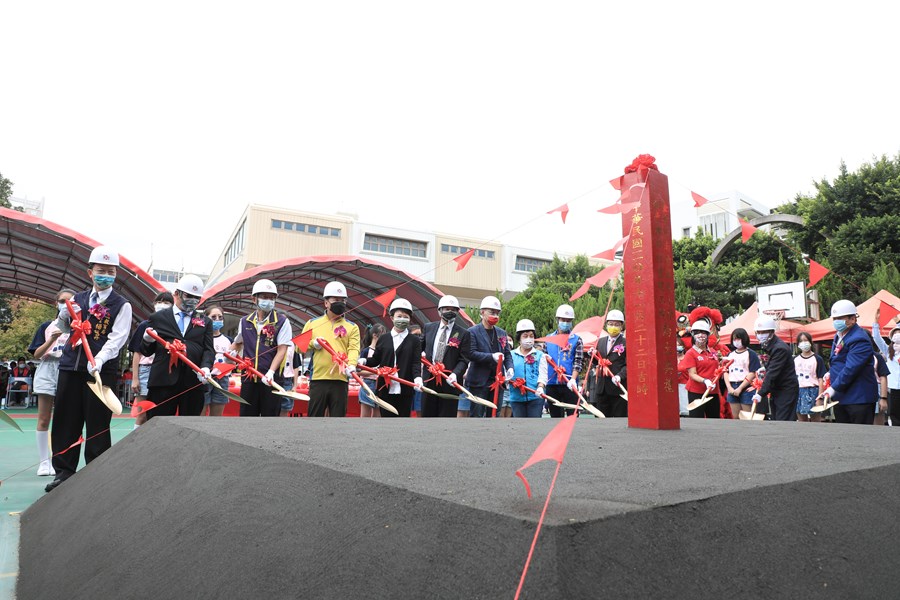 豐原區南陽國小和平樓拆除重建工程動土典禮