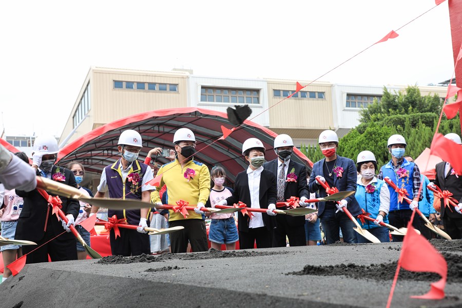 豐原區南陽國小和平樓拆除重建工程動土典禮