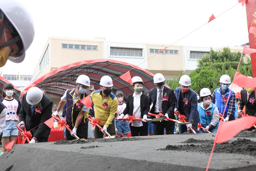 豐原區南陽國小和平樓拆除重建工程動土典禮