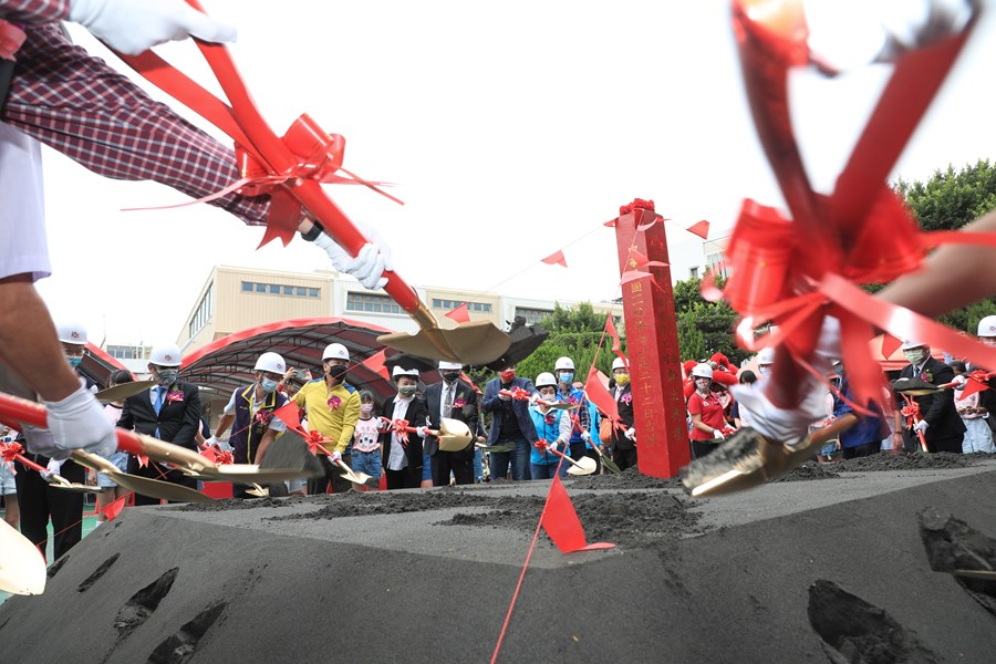 豐原區南陽國小和平樓拆除重建工程動土典禮