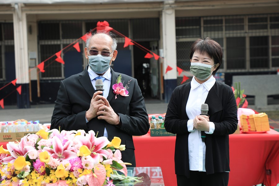 豐原區南陽國小和平樓拆除重建工程動土典禮