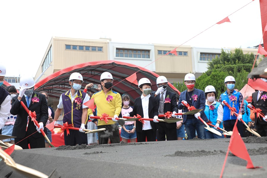 豐原區南陽國小和平樓拆除重建工程動土典禮