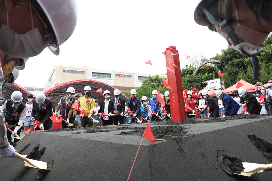 豐原區南陽國小和平樓拆除重建工程動土典禮