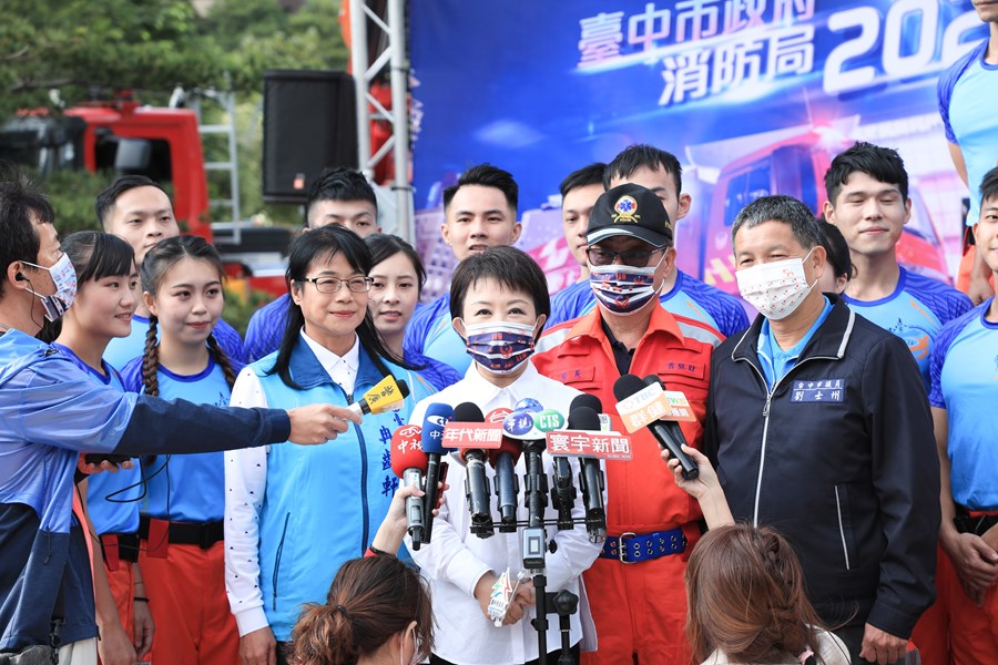 消防局2022消防形象月曆發表會