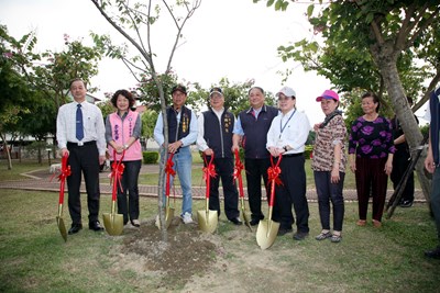 視察太平區光華里麗園公園