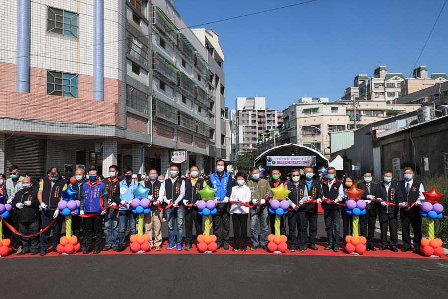 大里區公園街(東湖路至東南路)道路打通工程完工祈福典禮