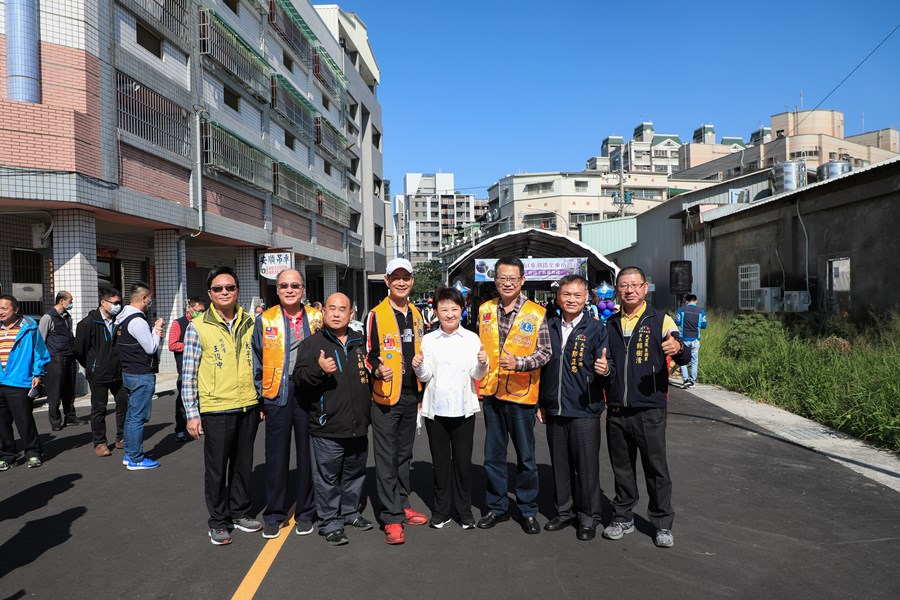 大里區公園街(東湖路至東南路)道路打通工程完工祈福典禮