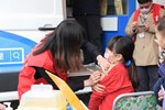 台中市新冠肺炎防疫車首航揪團接種COVID-19疫苗活動