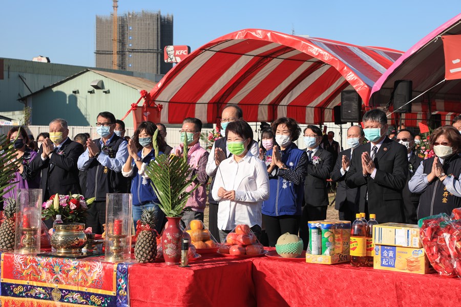 太平區新高國小二期校舍及活動中心新建工程動土典禮