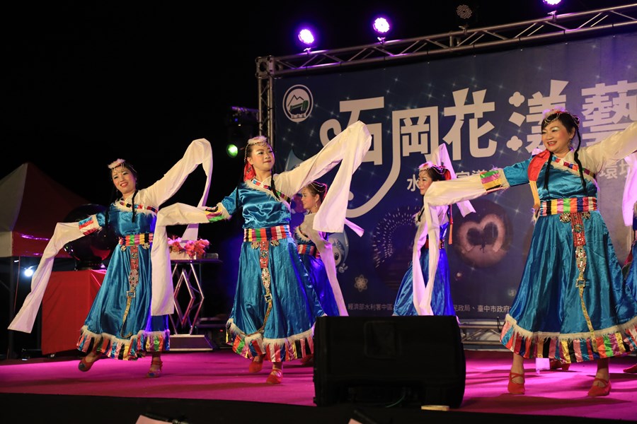 110年石岡花漾藝術節點燈開幕式